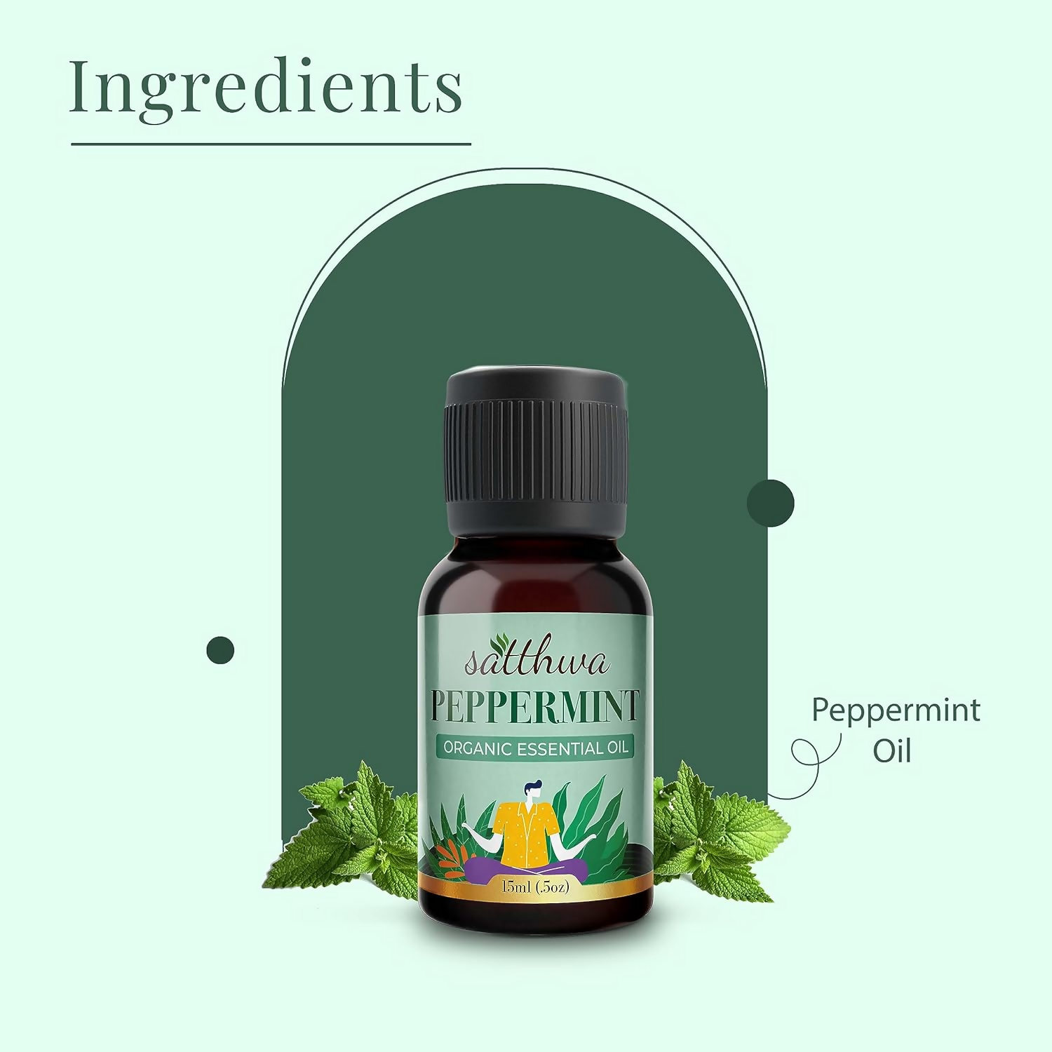 Satthwa Organic Peppermint Essential Oil