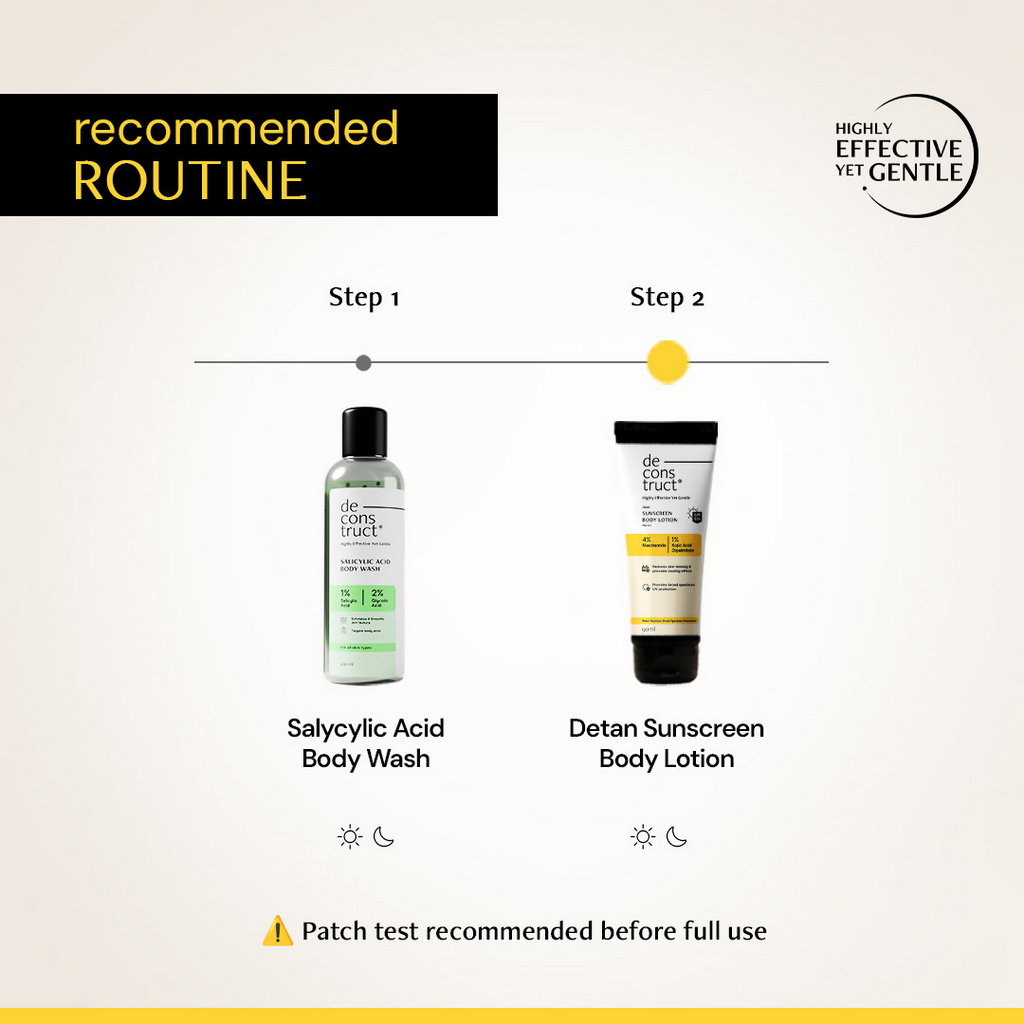Deconstruct Detan Sunscreen Body Lotion, SPF 50 PA++++, Brightens & Protects - Distacart