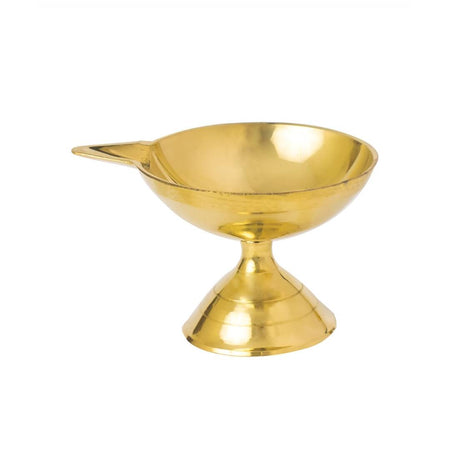Spillbox Gold Toned SSDA Small Diya Pooja Essentials