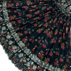 Arfa Fashion House Designer Georgette Black Gown