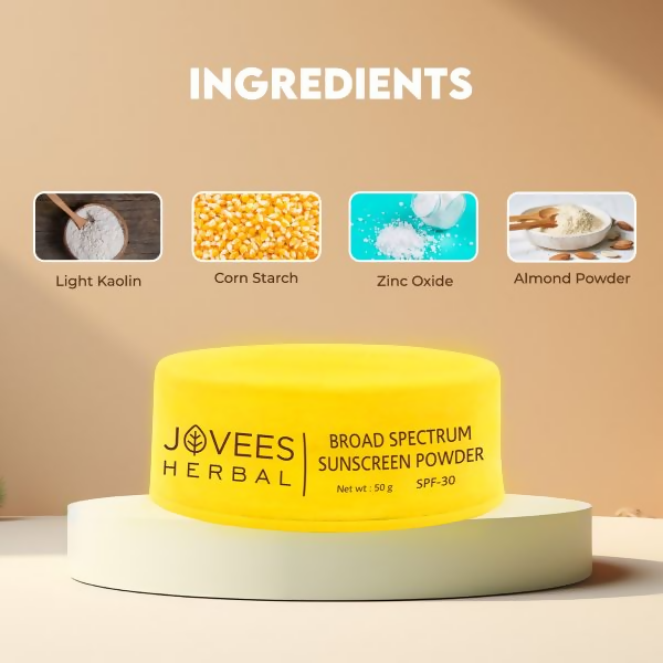 Jovees Broad Spectrum Sunscreen Powder SPF30 - Distacart