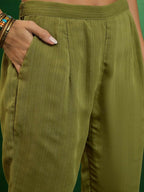 The52 Women's Beautiful Georgette Fabric Embroidery Work Straight Kurta Pant and Dupatta Set - Distacart