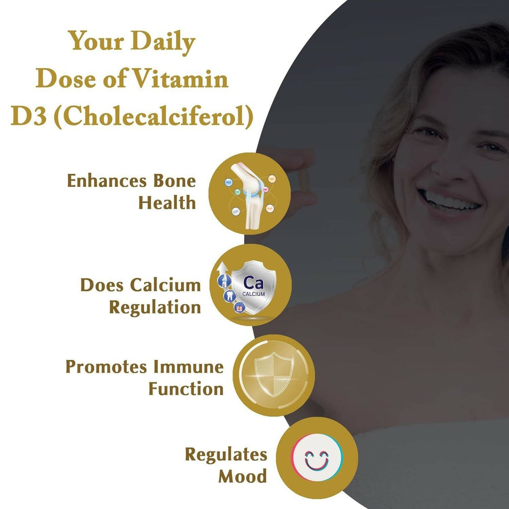 Planet Ayurveda Plant Based Vitamin D3 Capsules