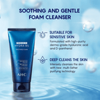 AHC Premium EX Hydra B5 Soothing Foam Face Cleanser - Korean skincare