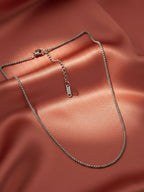 NVR Women German Silver Oxidised Chain - Distacart
