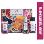 The Body Shop Lotus Shower Gel Body Lotion & Body Mist Gift Set
