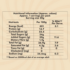Sweet Karam Coffee Crushed Peanut Chikki Bar (Zero White Sugar)
