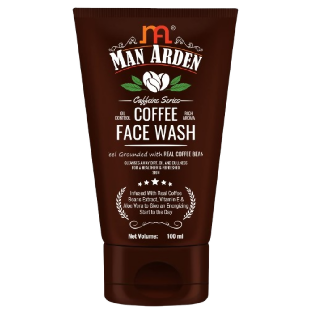 Man Arden Coffee Face Wash - No Parabens, Sulphate, Silicones