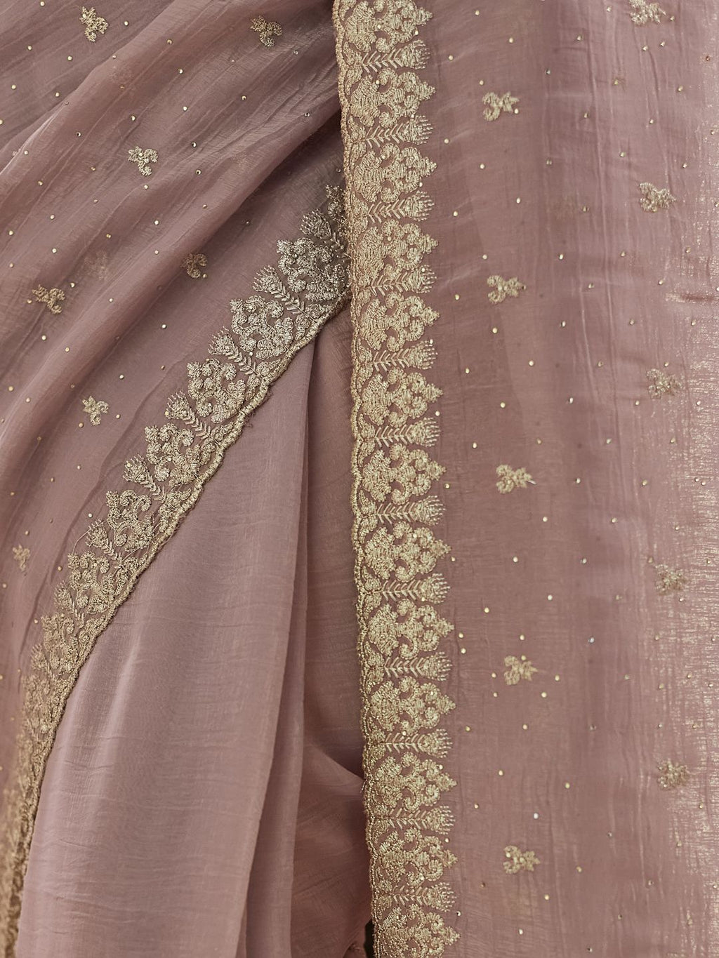 kasee Embellished Embroidered Pure Silk Saree