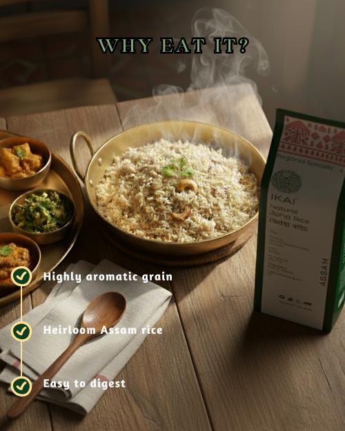 IKAI Organic Natural Joha Rice - Distacart