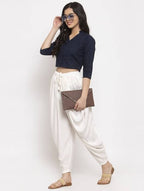 Women’s White Dhoti Pant CH07D