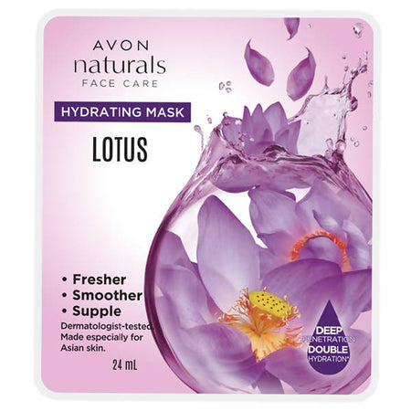 Avon Naturals Face Care Hydrating Mask Lotus