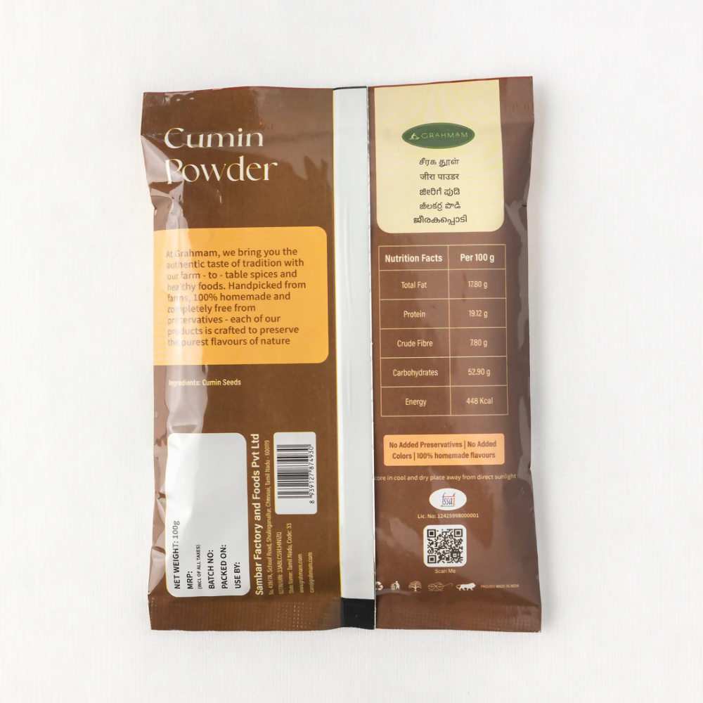 Grahmam Cumin Powder - Distacart