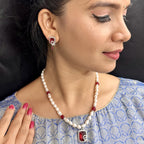 J Pearls Qarin Pearl Necklace Set