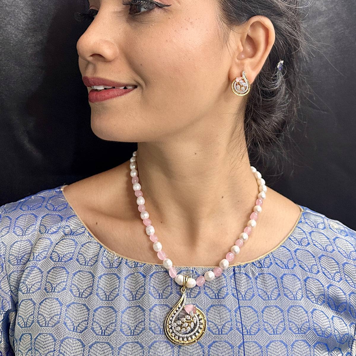 J Pearls Radiant Reverie Pearl Necklace Set
