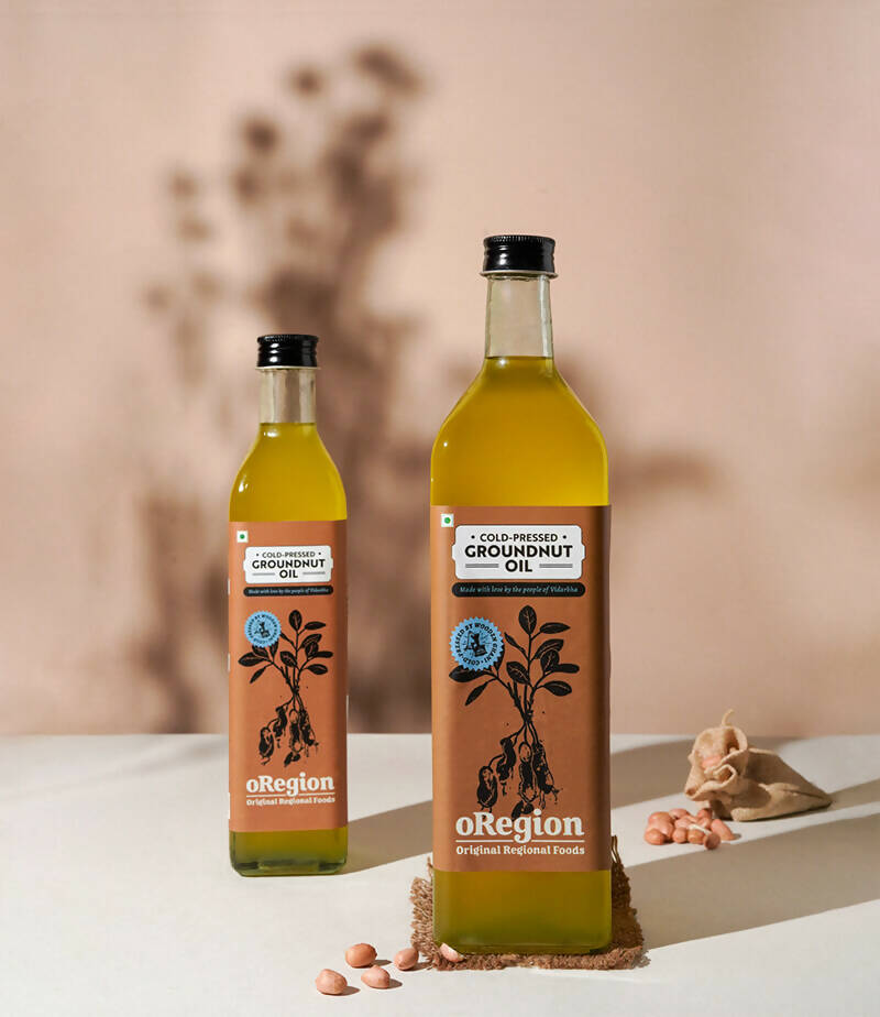 oRegion Cold Pressed Groundnut Oil - Distacart