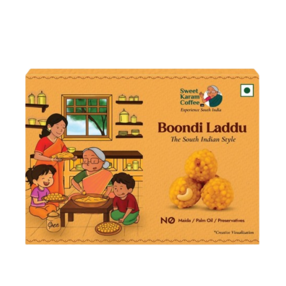 Sweet Karam Coffee Boondi Laddu - Distacart
