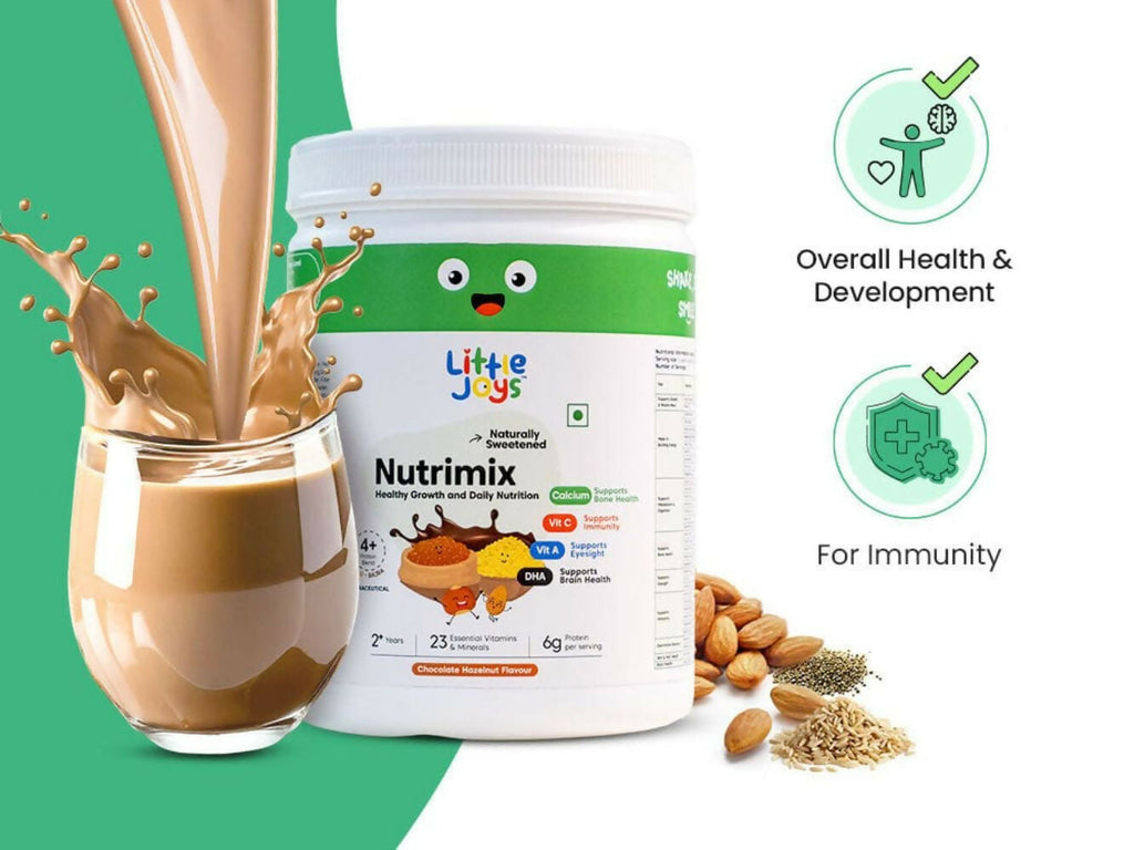 Little Joys Nutrimix Hazelnut Chocolate Nutrition Powder - Distacart