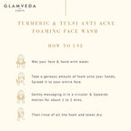 Glamveda Turmeric & Tulsi Detox Anti Acne Face Wash
