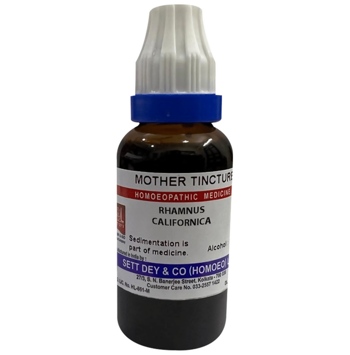 Sett Dey Rhamnus Californica Mother Tincture Q