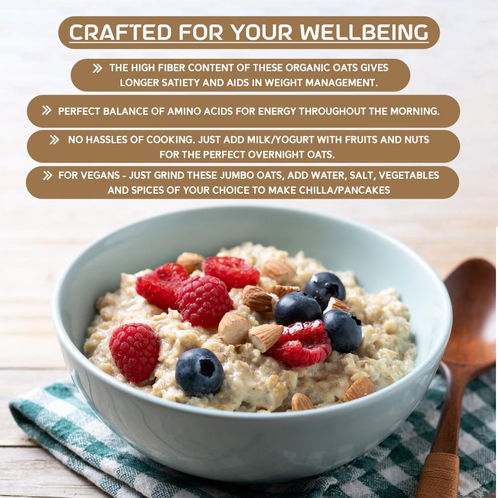IKAI Organic Jumbo Oats - Distacart