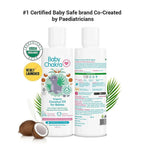 BabyChakra Organic Coconut Oil, Nourishes Hair & Skin, Soothes Diapers Rashes, Unrefined Non Deodorised & Unbleached