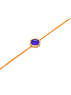 Designer kundan Rakhi - Ruby Raang - Distacart