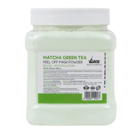 VCare Matcha Green Tea Jelly Peel Off Mask Powder