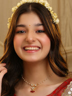 Ruby Raang Royal Neck Piece - Distacart