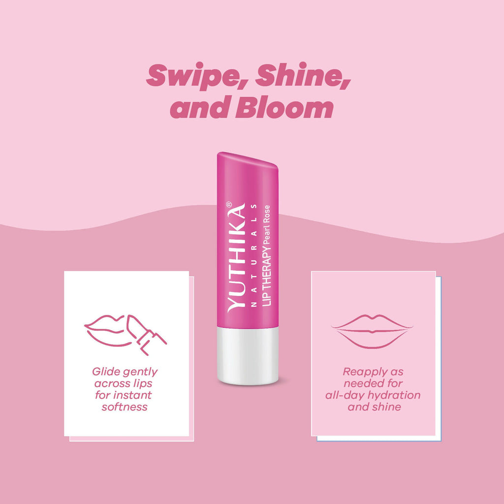 Yuthika Moisturizing Lip Balm – Pearl Rose - Distacart