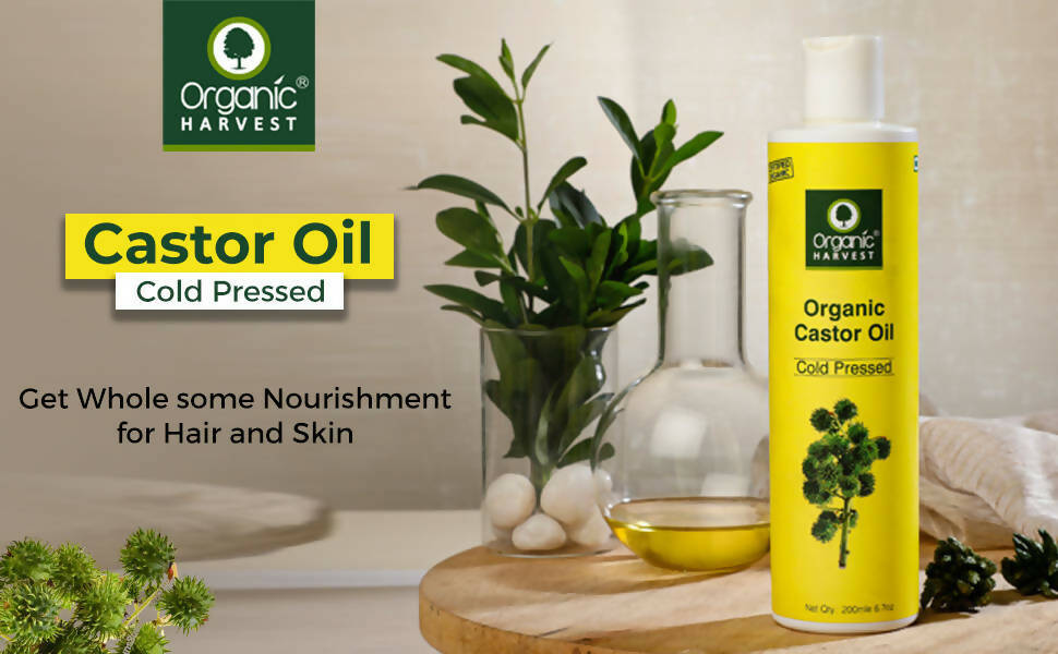 Organic Harvest Cold Pressed Organic Castor Oil