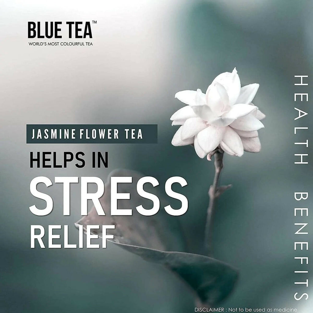 Blue Tea Organic Jasmine Flower Tea