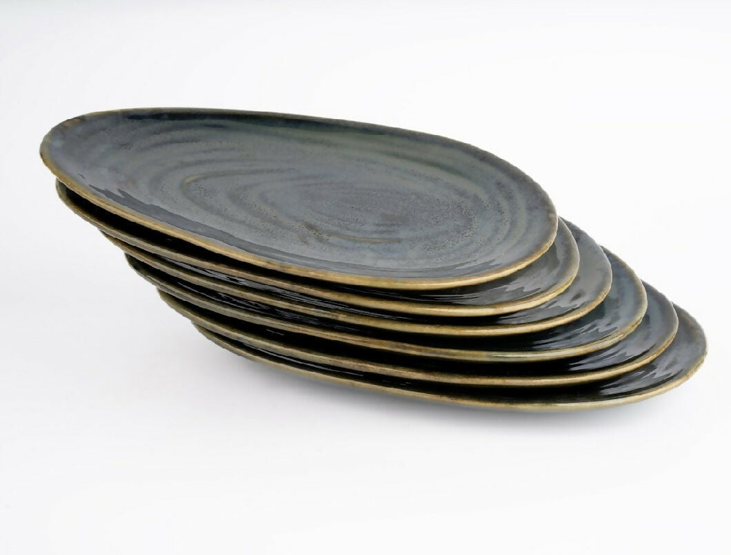 Simply Soho Tide Echo Snack Plate Set of 2
