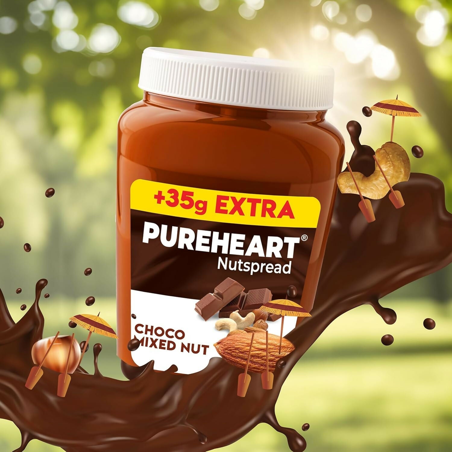 Pureheart Nut Spread Choco Mixed Nut - Distacart