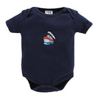 EIO New Born Baby Rompers Body Suits Jump Suit For Boys And Girls - Black