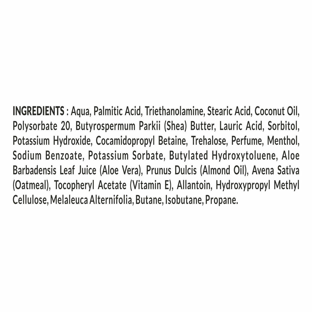 VI-JOHN Dermatologically Tested Premium Claming Aqua Shaving Foam Enriched with Aloevera & Almond Oil Free From Silicone, Paraben & Mineral Oil - Distacart