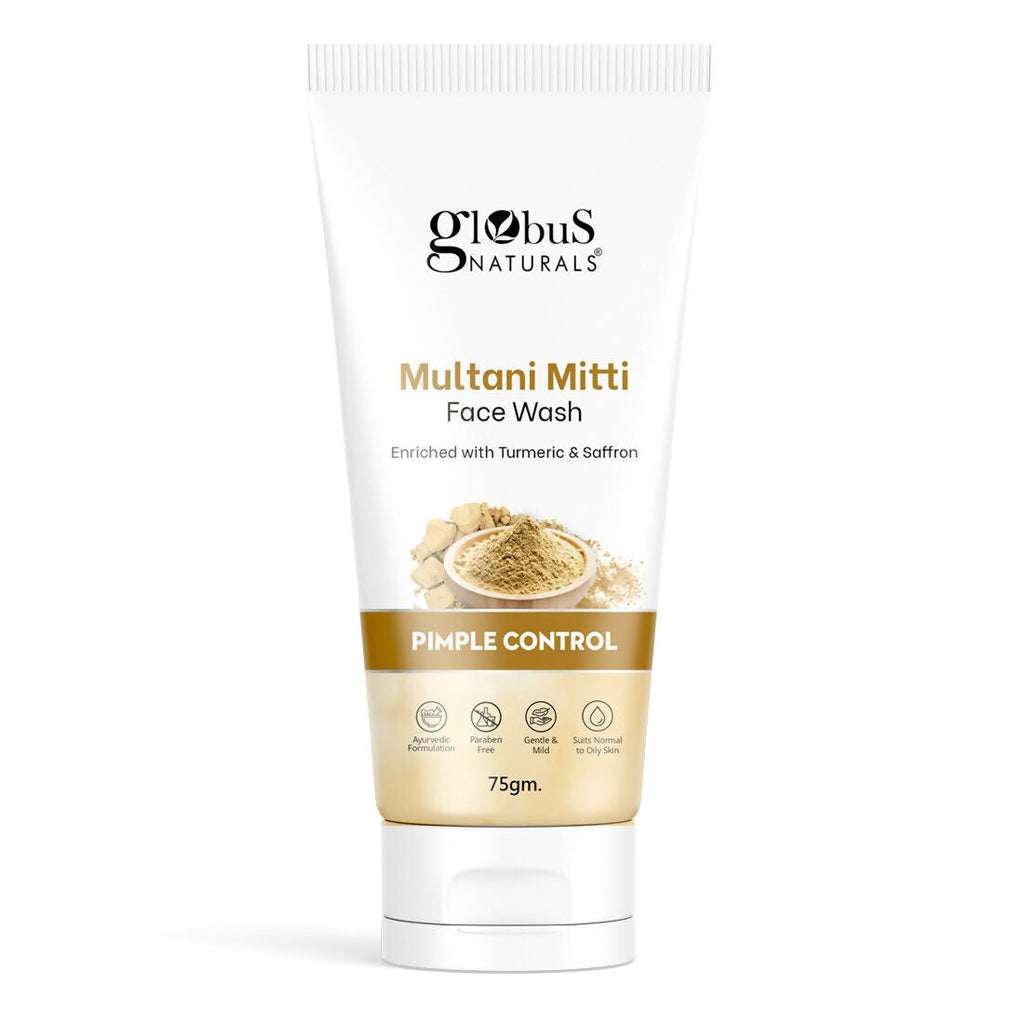 Globus Naturals Multani Mitti Face Wash - Distacart