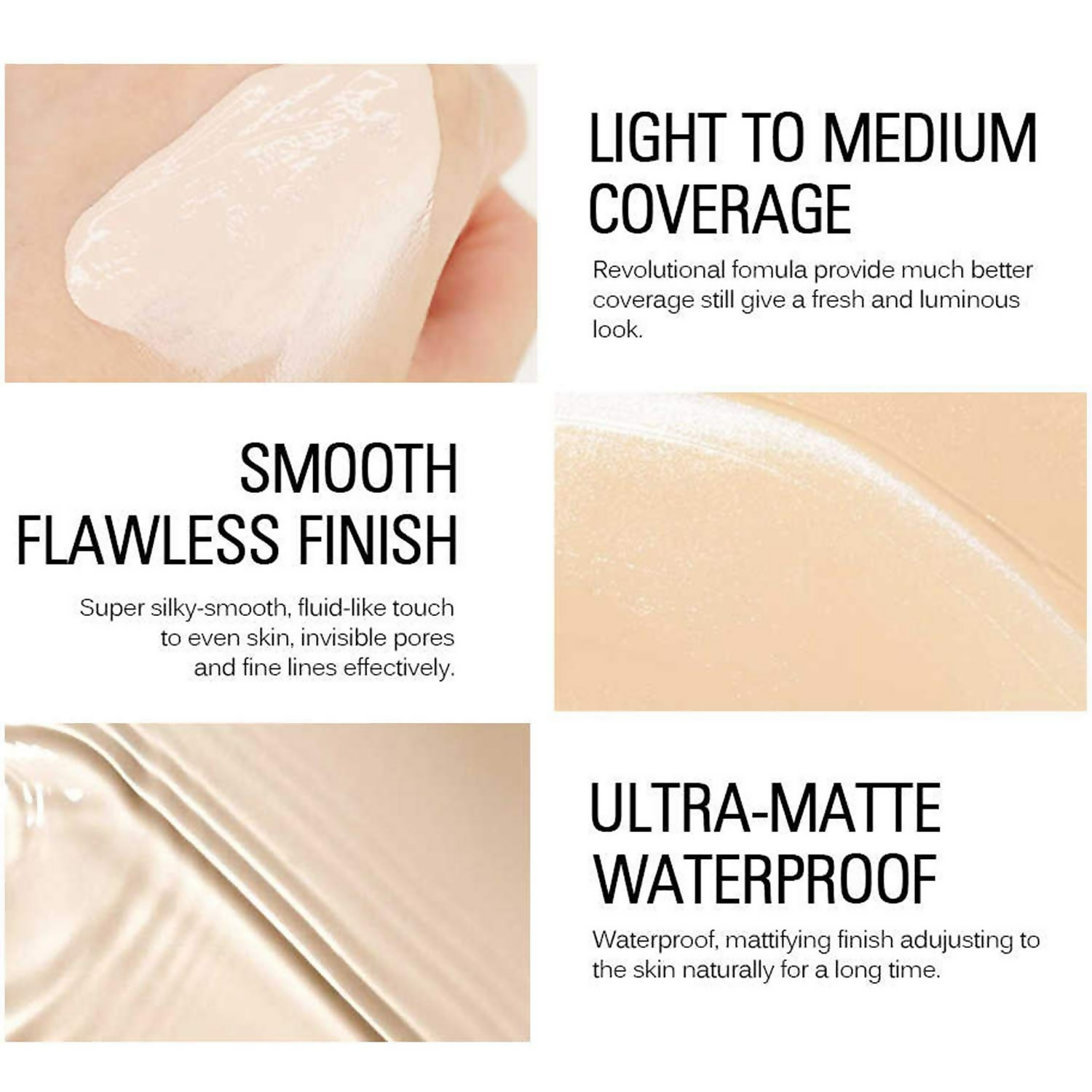 CVB C17 Hd High Definition Full Coverage Foundation Shades 03