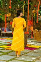 Aayaa Pure Muslin printed Kurti & Pant - Multi Color