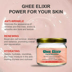 Beauty Secrets Ghee Elixir Ayurvedic Night Cream for Face infused with Collagen | Repair, Restore and Revive Naturally | Anti Aging Moisturizer
