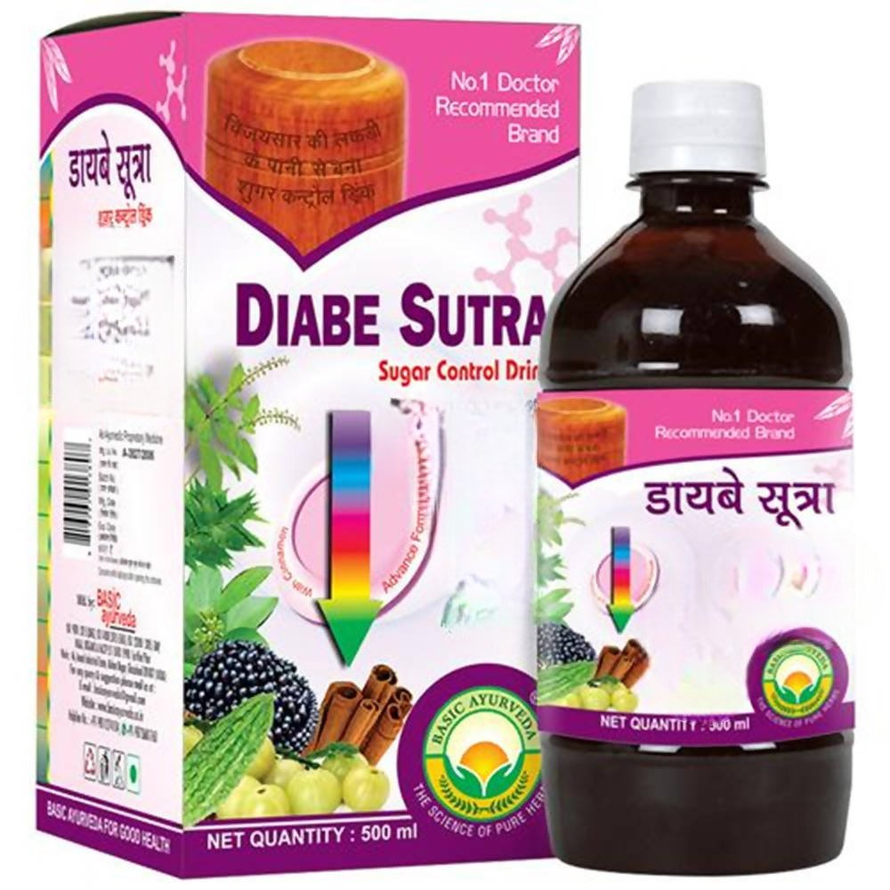 Basic Ayurveda Diabe Sutra Sugar Control Drink - Distacart