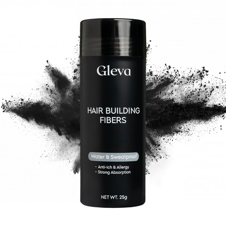 Gleva Hair Hair Building Fibers Hair Powder Thickener - Dark Brown