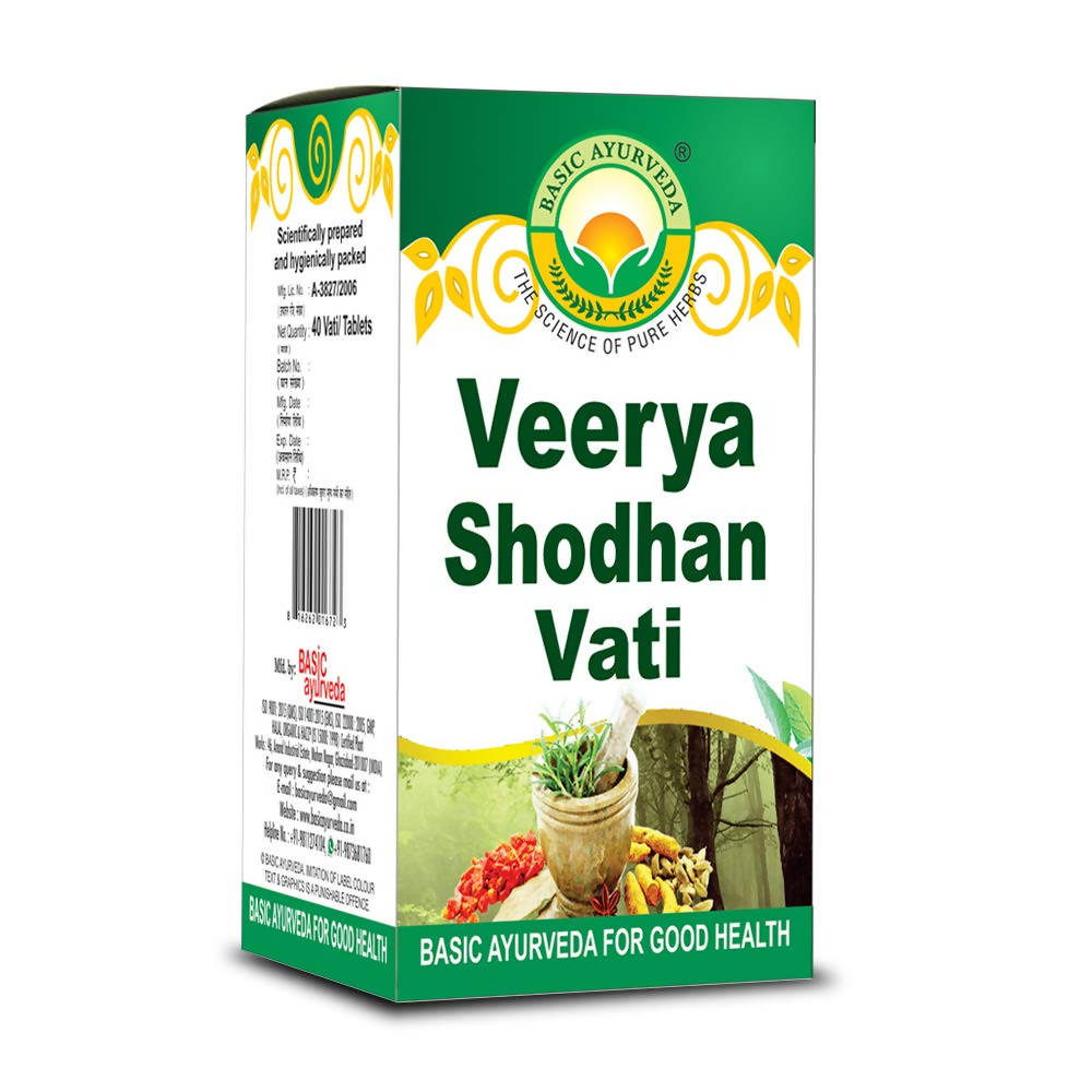 Basic Ayurveda Veerya Shodhan Vati Online
