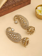 Ruby Raang Pearl Jhumka - Distacart