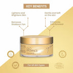 Ozone Glo Radiance De Tan Removal Facial Cleanser With Cucumber & Shea Butter