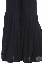 Mominos Fashion Reyon Cotton Black Palazzo For Girls - Distacart