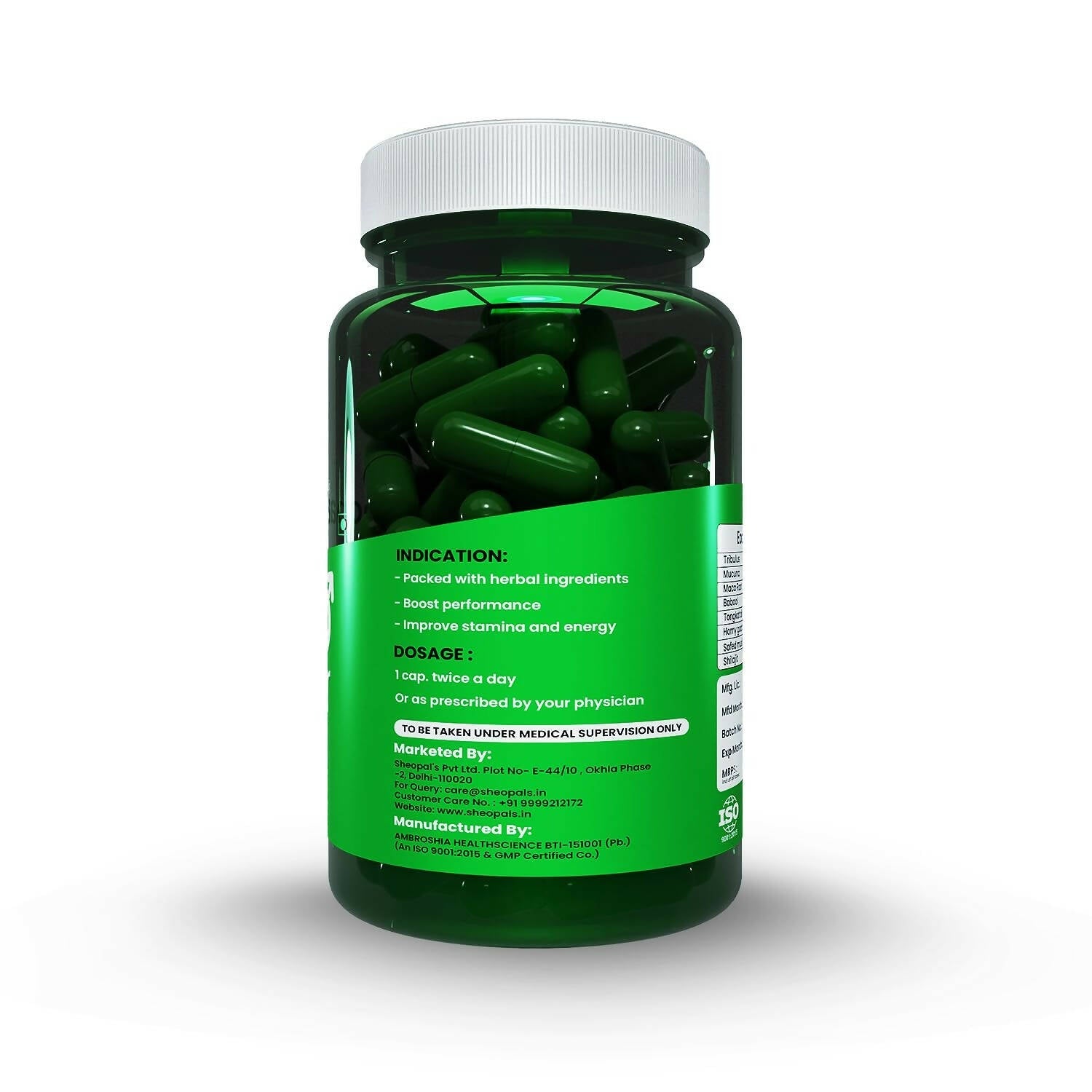 Sheopal's Testo Booster Capsules - Distacart