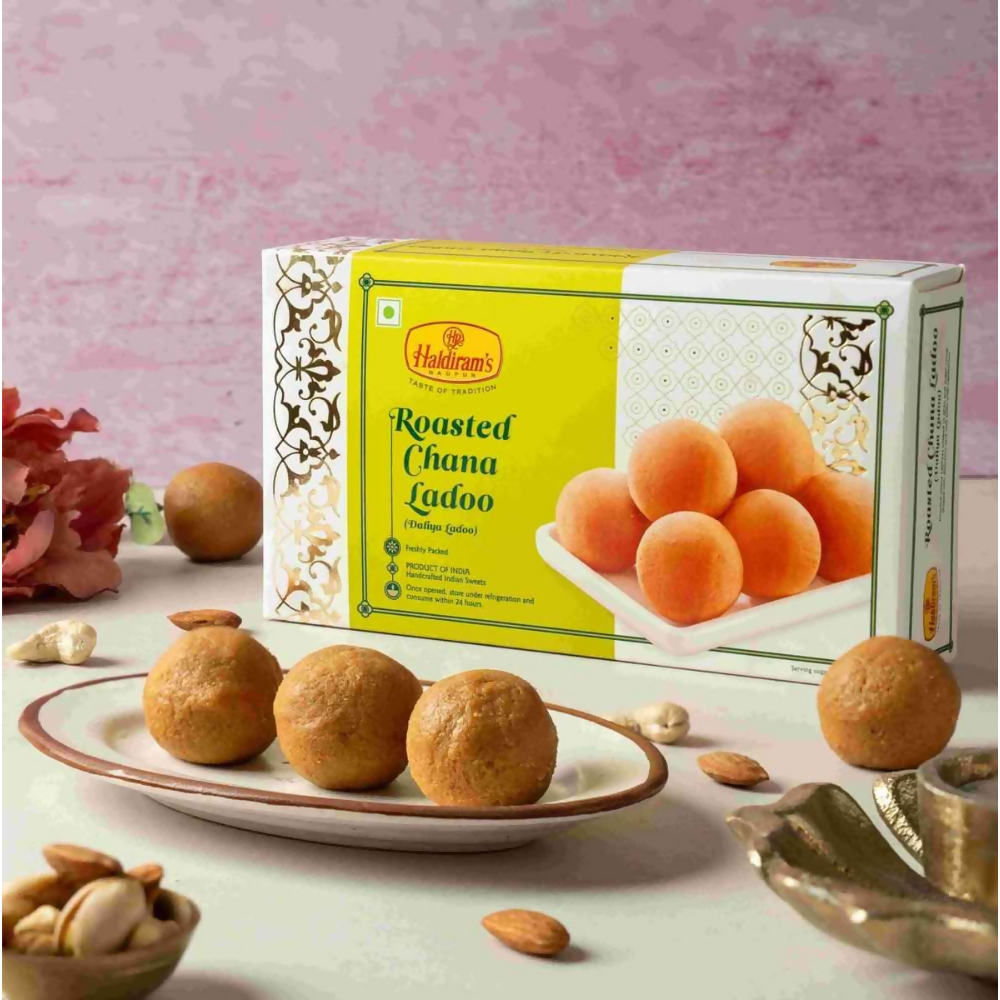 Haldiram's Roasted Chana Ladoo - Distacart