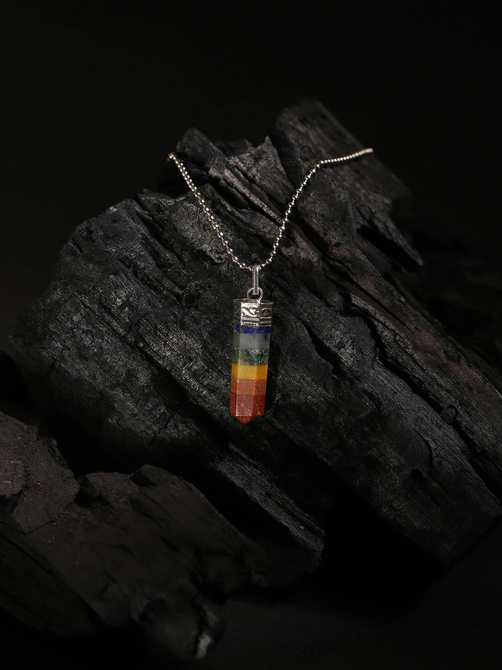 Silver-Plated Necklace - Ruby Raang - Distacart