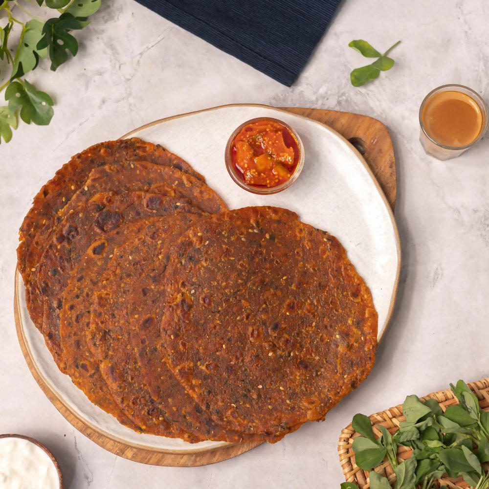 Patilkaki Methi Thepla
